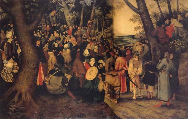 The Testimony of John the Baptist, BRUEGHEL, Pieter the Younger